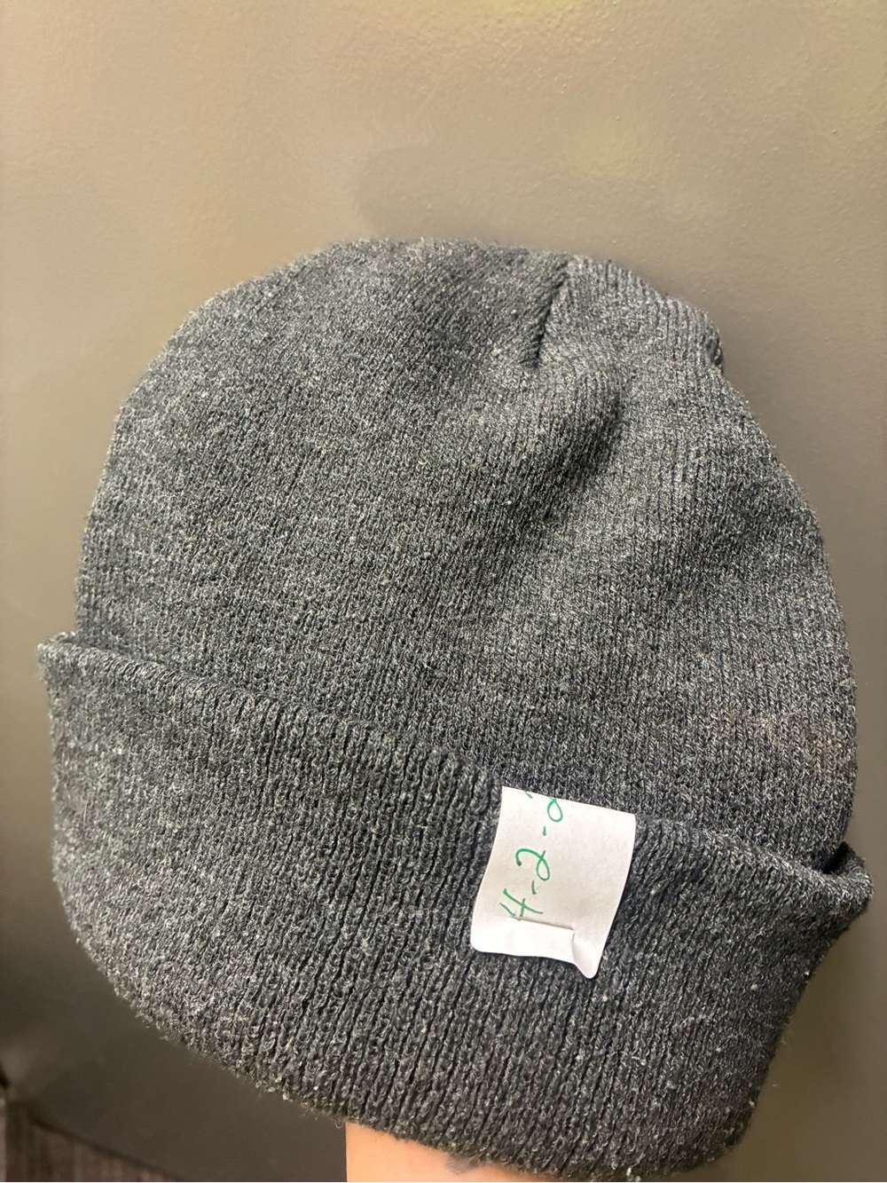 Carhartt Gray Folded Cuff Beanie